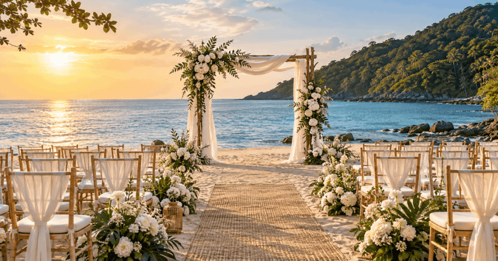 beach wedding ideas phuket