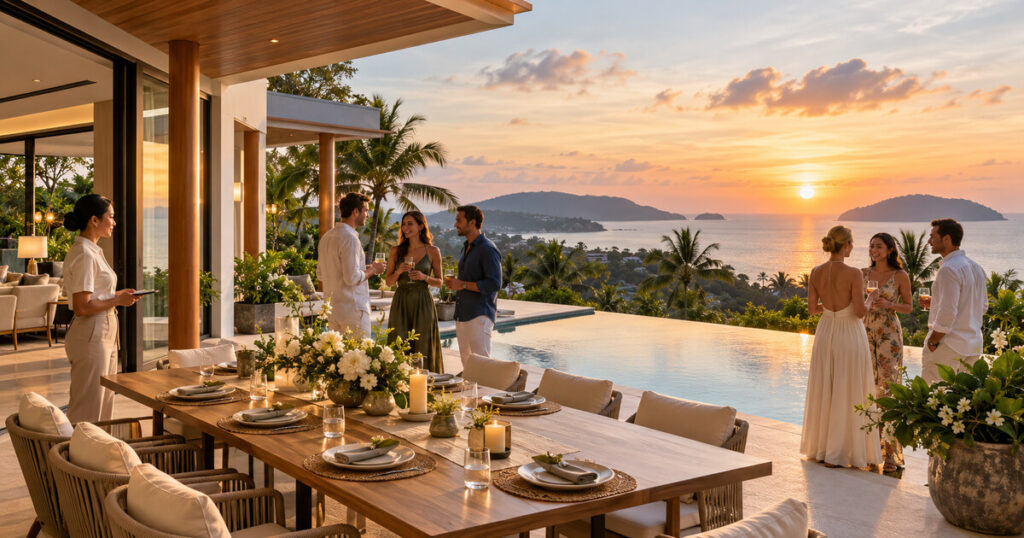 villa party planning phuket